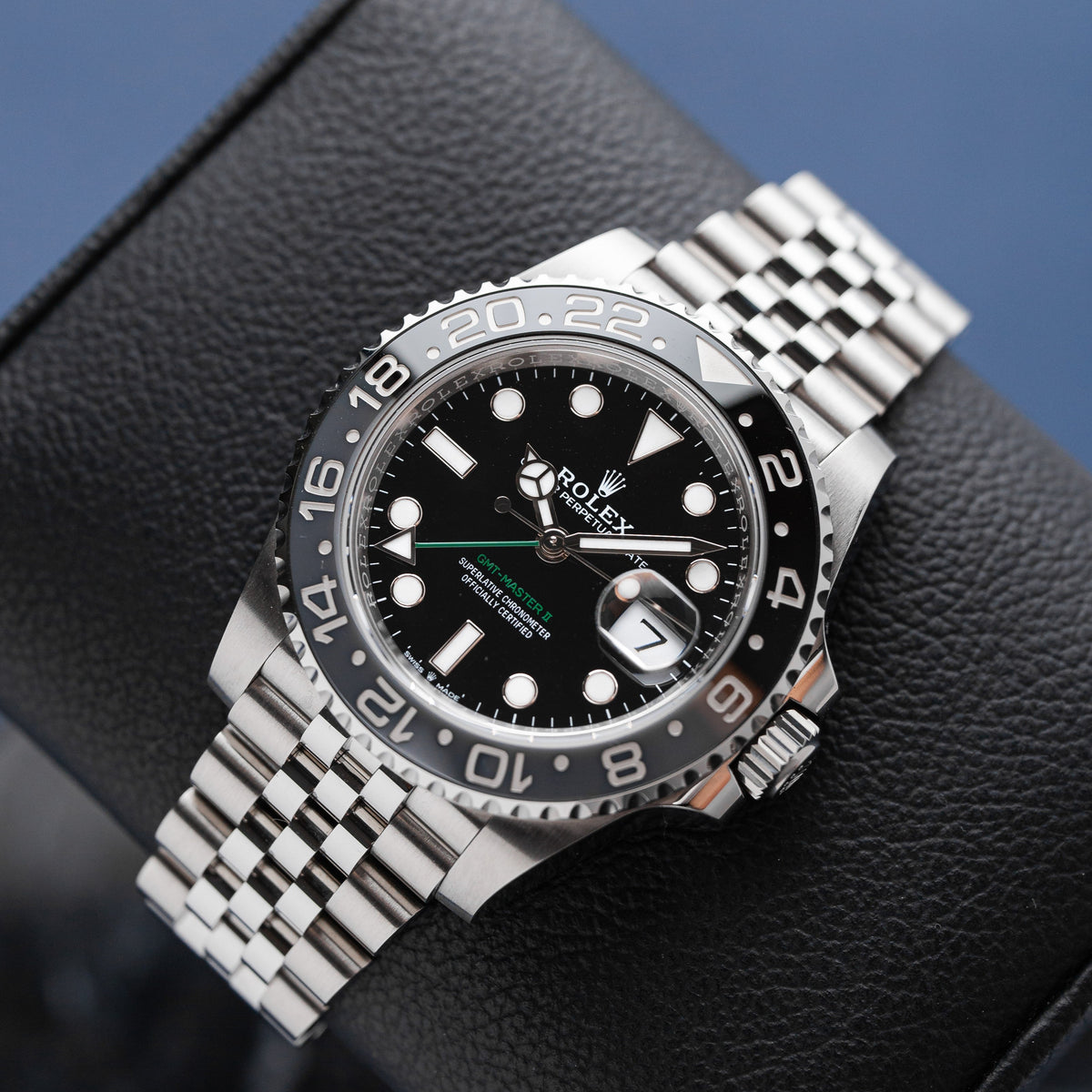 Rolex GMT-Master II 126710GRNR Bruce Wayne Black Grey Ceramic