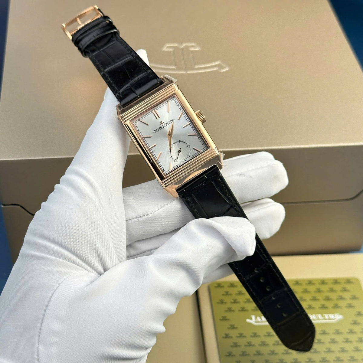 Swiss Watch Reverso Jaeger LeCoultre Swiss 1:1 Watch Master Reverso Tribute Monoface Small ...