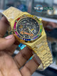 ROYAL OAK 41MM DOUBLE BALANCE WHEEL OPENWORKED FROSTED ROSE GOLD