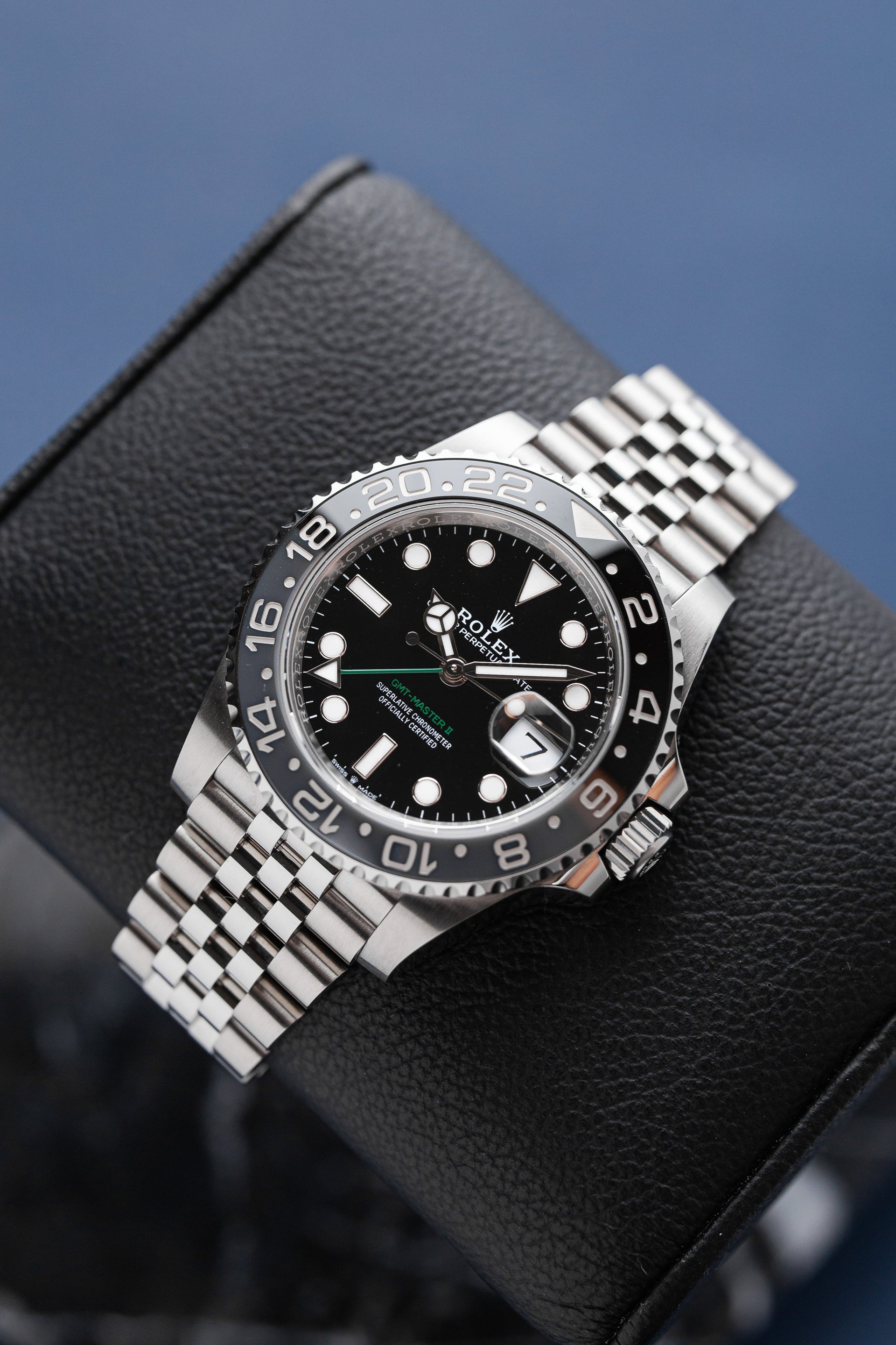 Rolex GMT-Master II 126710GRNR Bruce Wayne Black Grey