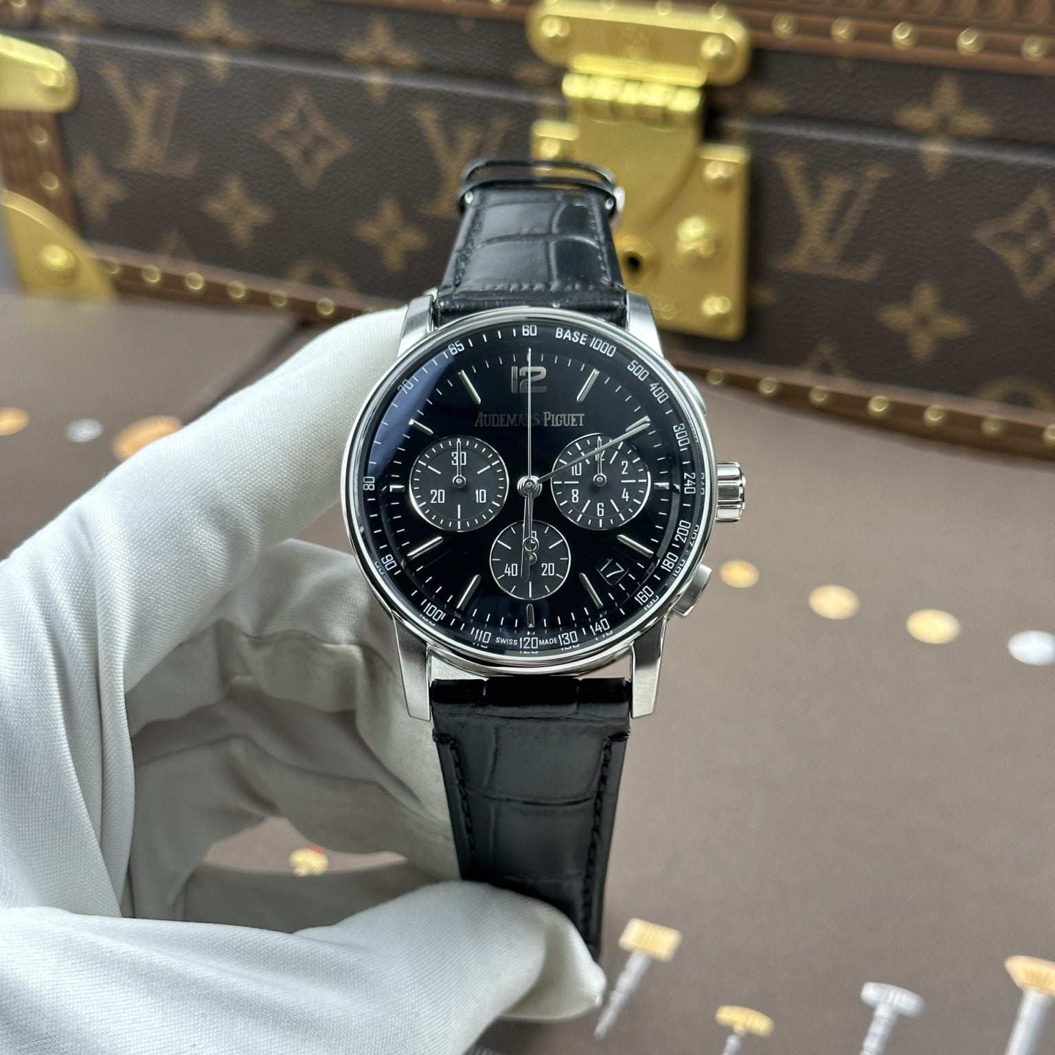 Audemars Piguet Code 11.59 Imitaiton Watches Black Dial Swiss