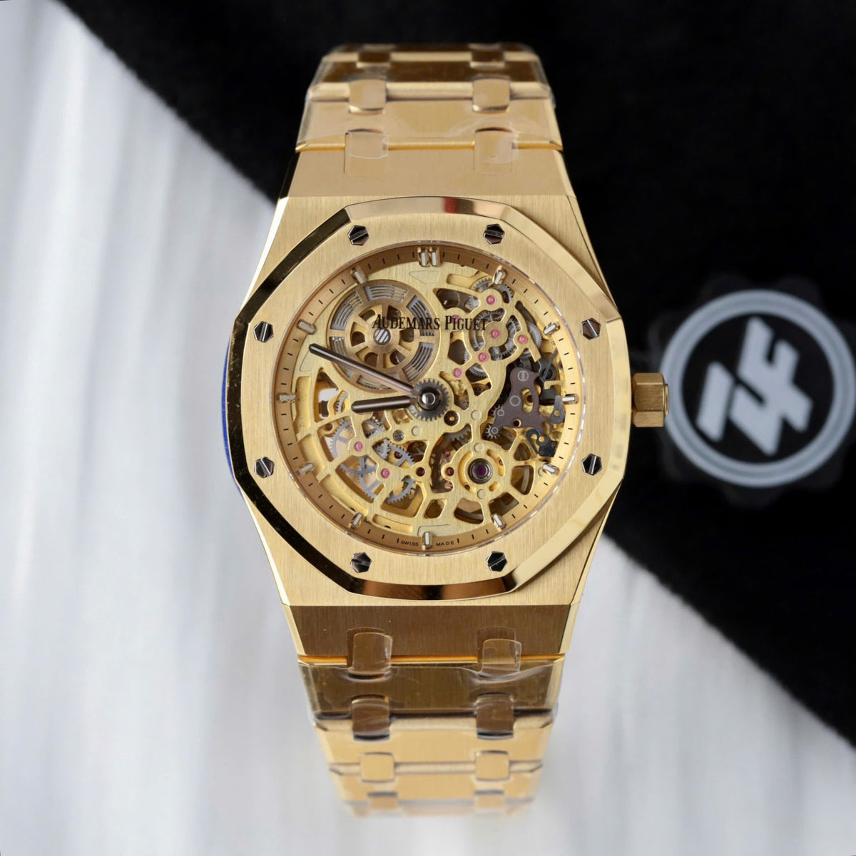 Audemars Piguet Swiss 1:1 Watches Royal Oak Jumbo Extra-thin Openworke ...